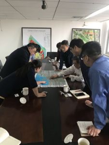 渤化双创基地组织汉盐前往滨海-中关村科技园进行项目交流